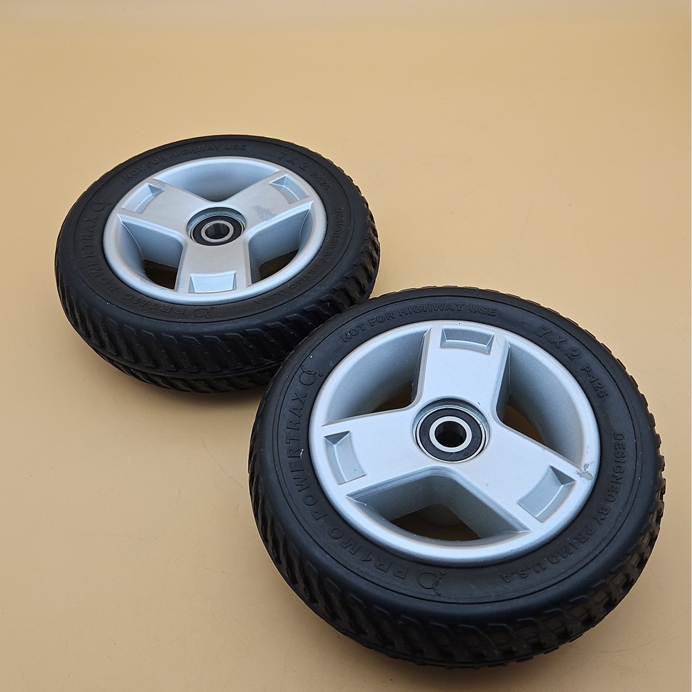 Pride GoGo Elite Traveller 7 X 2 Scooter Front Wheels Pair Of 2